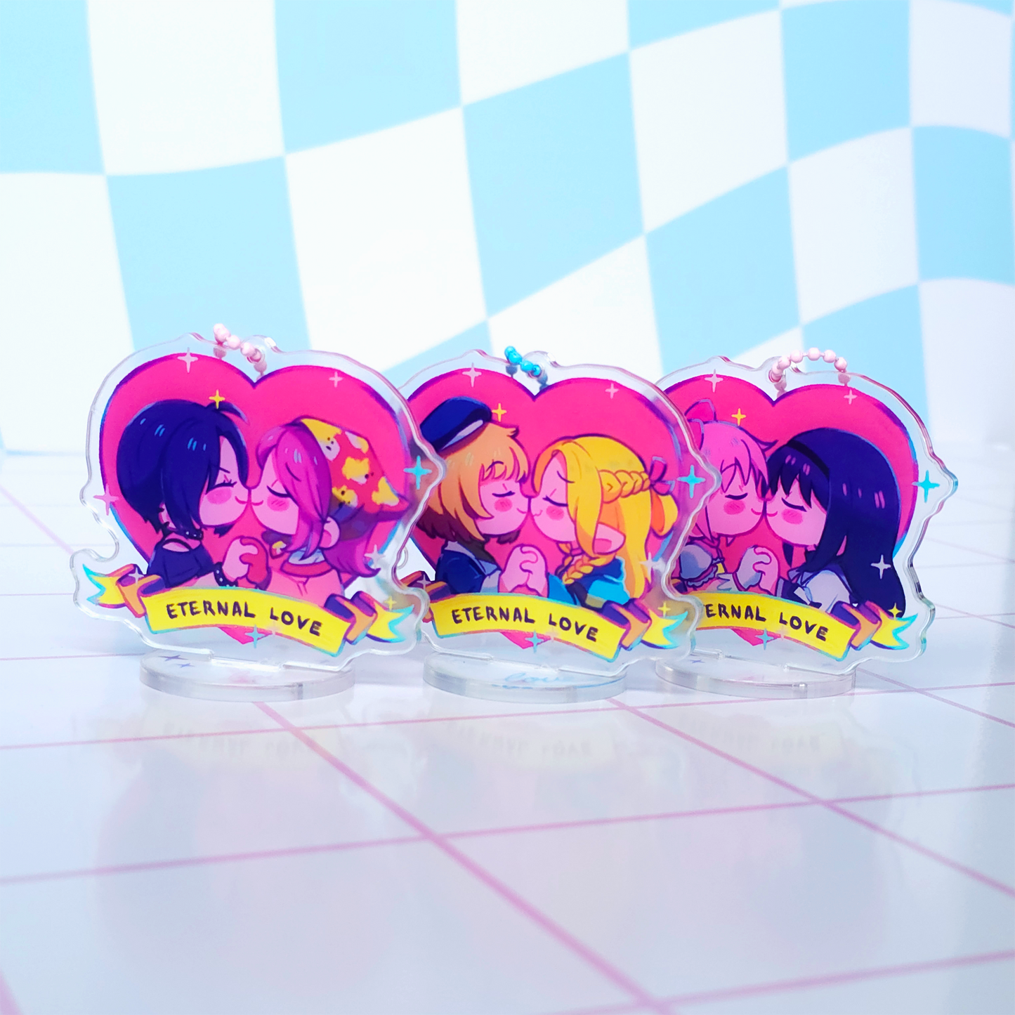 Eternal Love GL Acrylic standee keychain