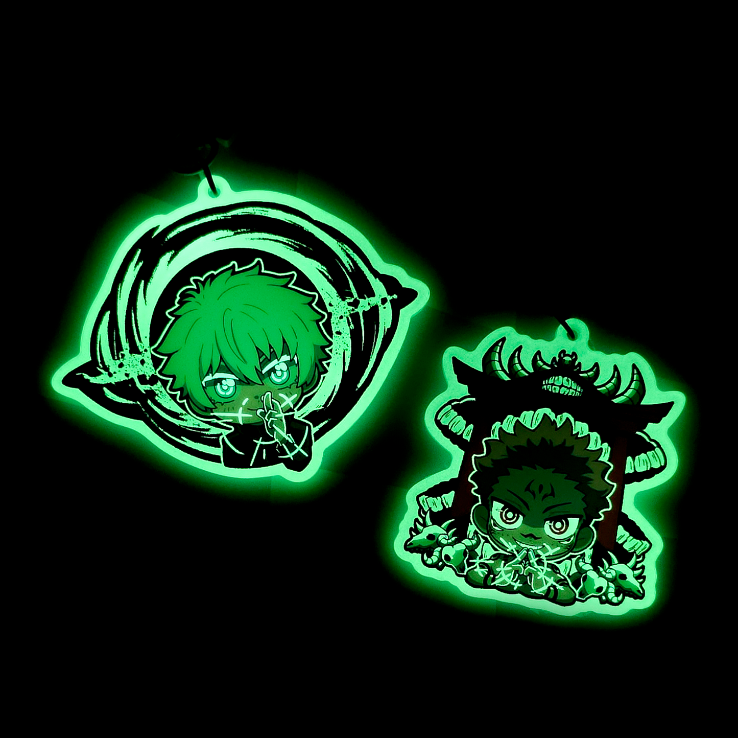 Llavero que brilla en la oscuridad Jujutsu Kaisen