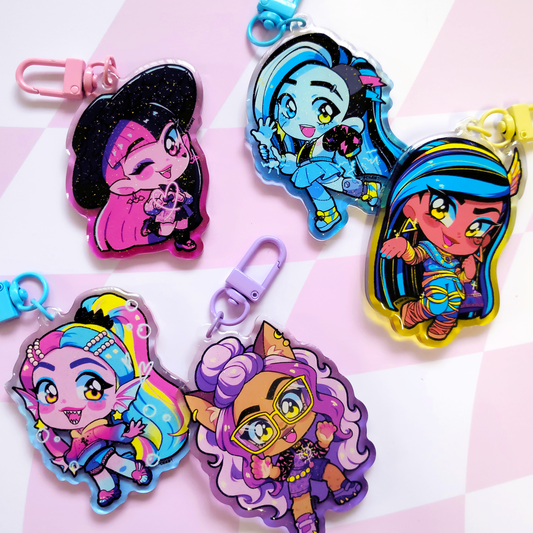 PREVENTA Llavero acrilco Monster High G3