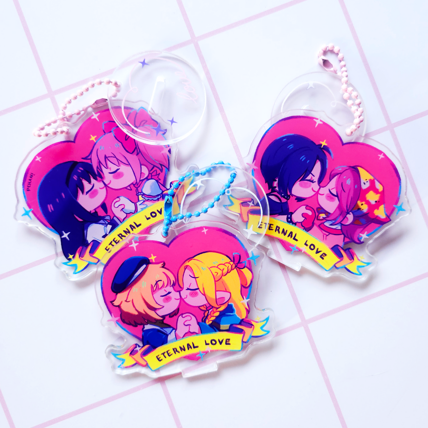 Eternal Love GL Acrylic standee keychain