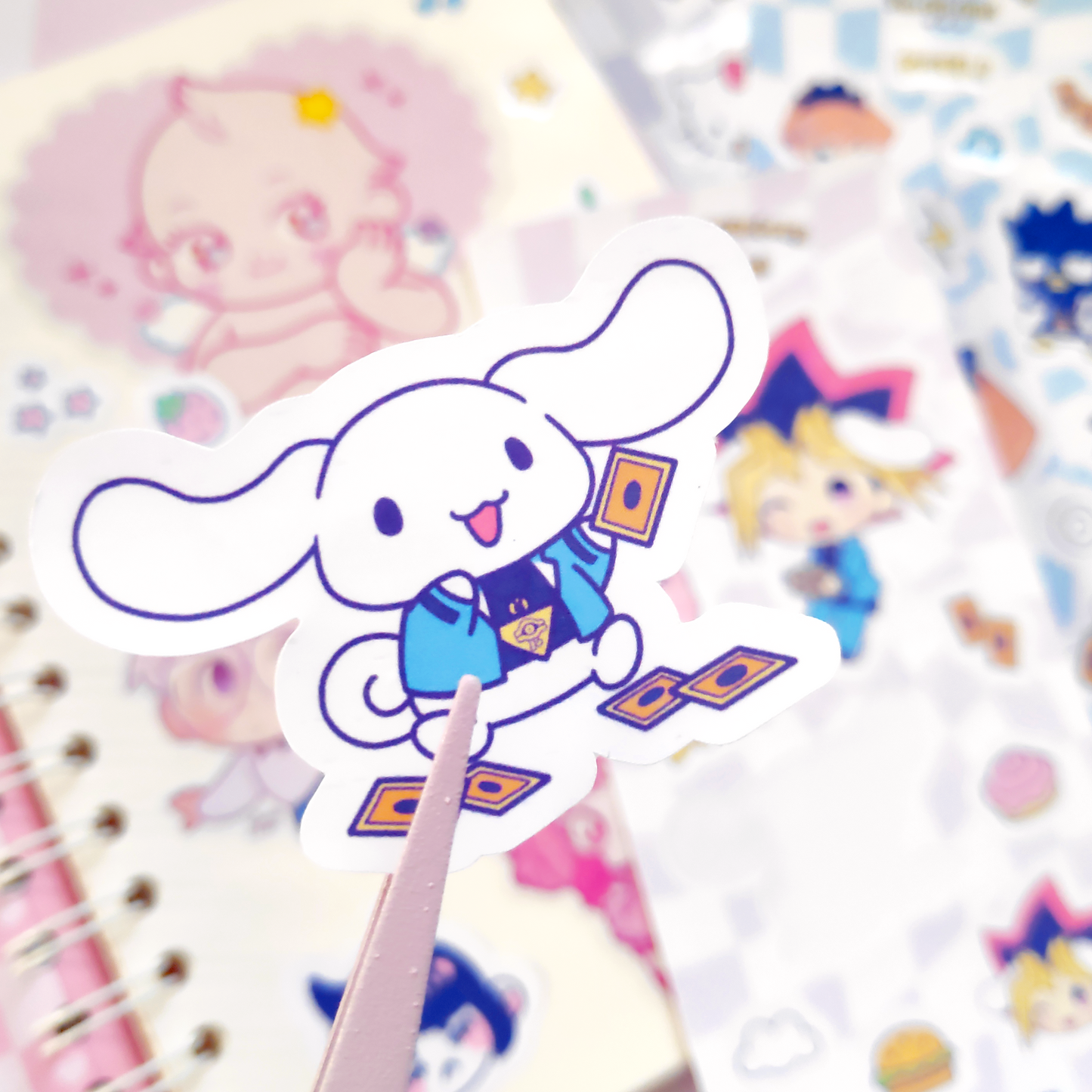 Sticker sheet SanrioxYu-Gi-Oh!