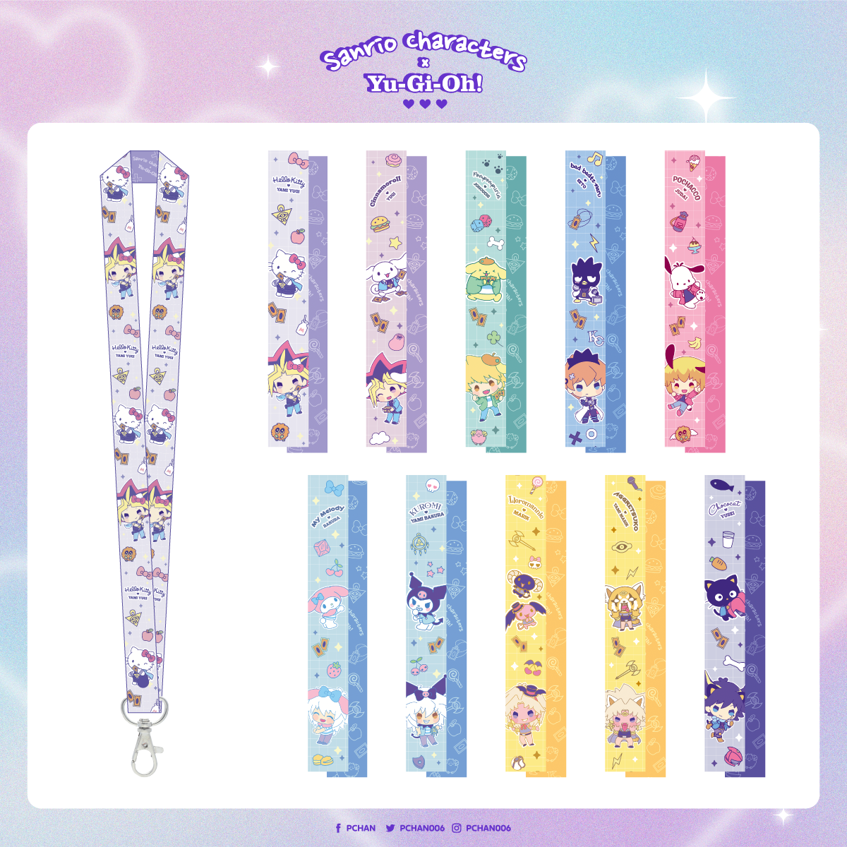Lanyard SanrioxYu-Gi-Oh!