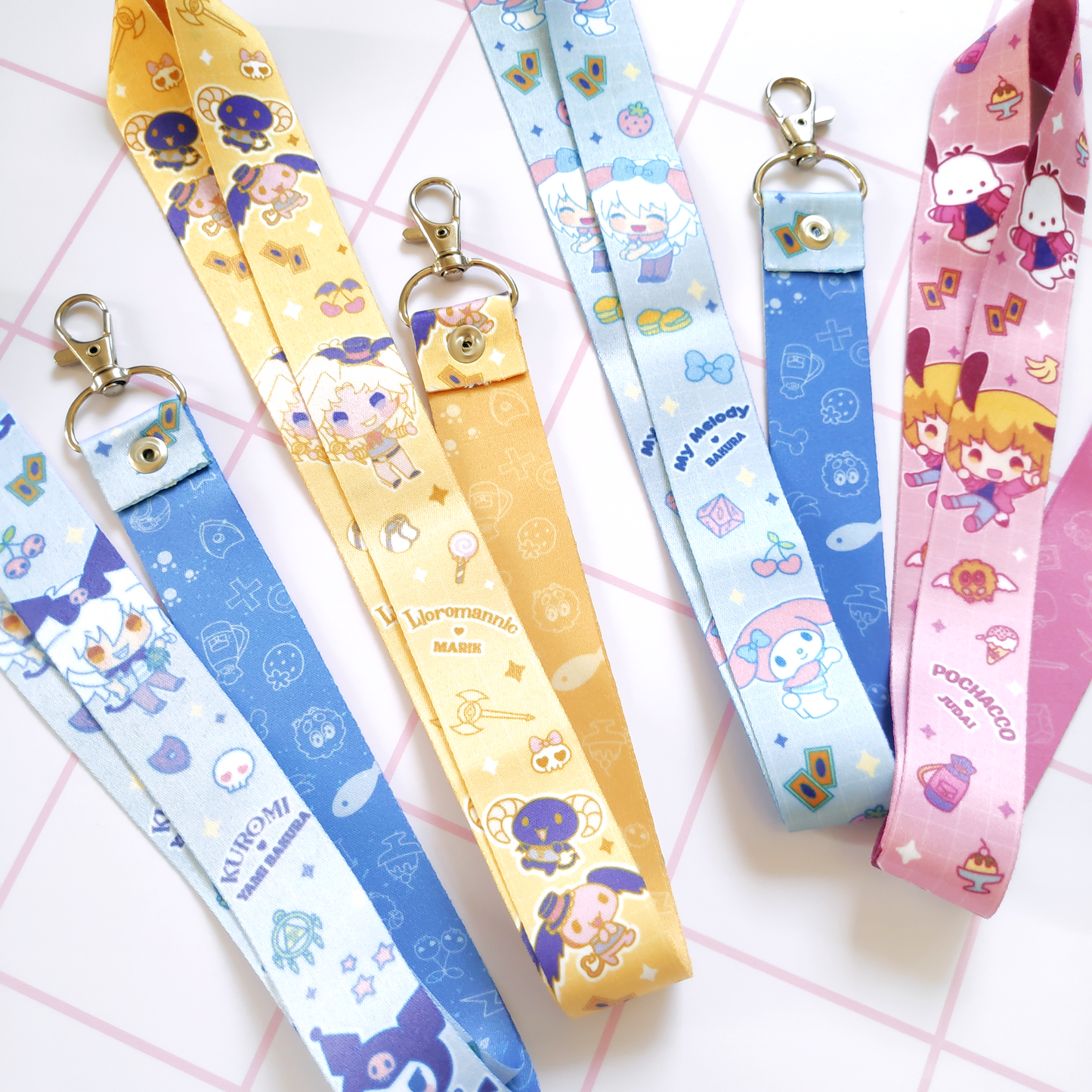 Lanyard SanrioxYu-Gi-Oh!