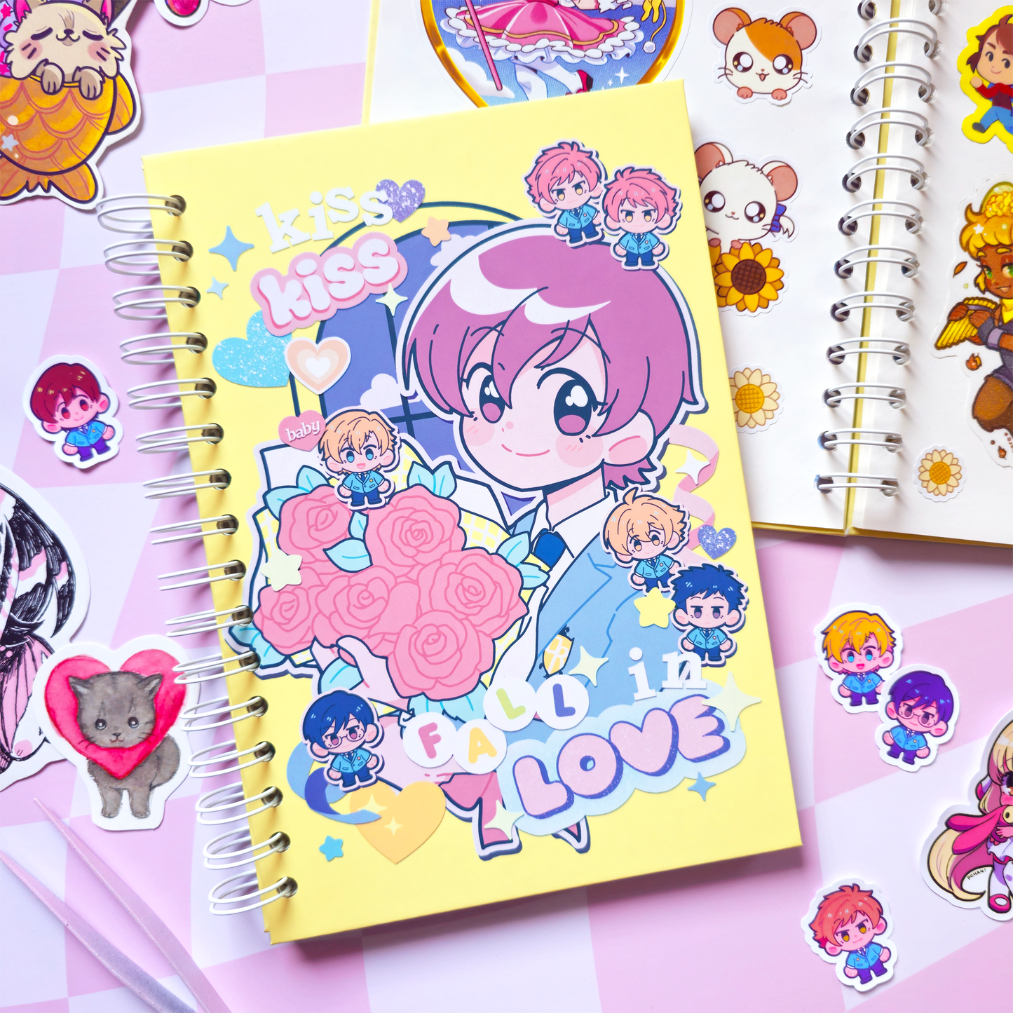 PREVENTA Libreta para stickers Ouran High School Host Club