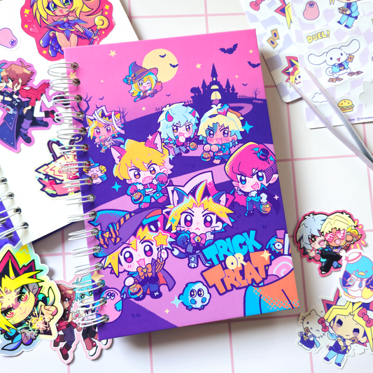 PREVENTA Libreta para stickers Yu-Gi-Oh! Halloween