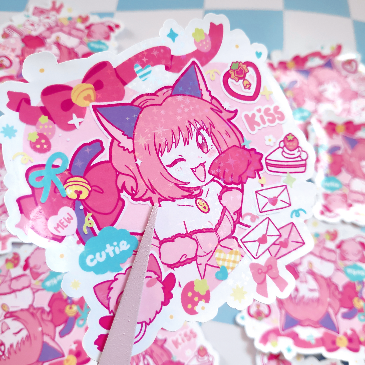 Sticker holografico Ichigo