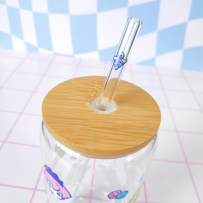 Vaso de vidrio SanrioxYu-Gi-Oh!