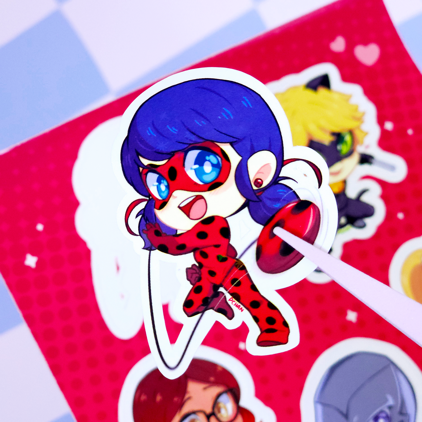 Sticker Sheet LadyBug